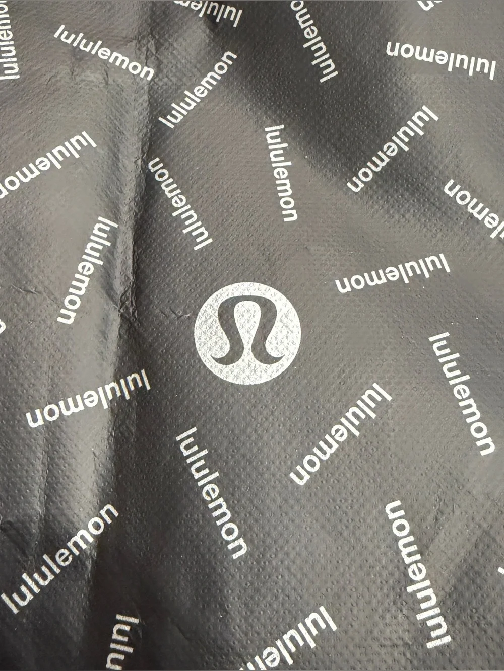 4 Reusable Lululemon Bags 1 Black Large & 3 Small Excellent Condition